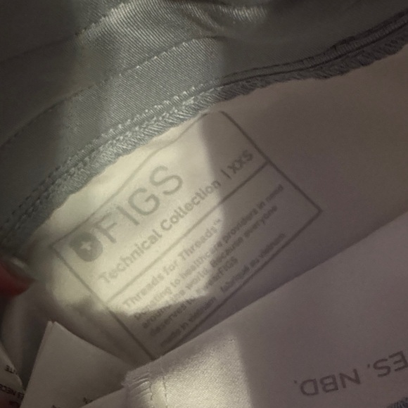 Figs White and Gray Women's Joggers - Picture 2 of 4